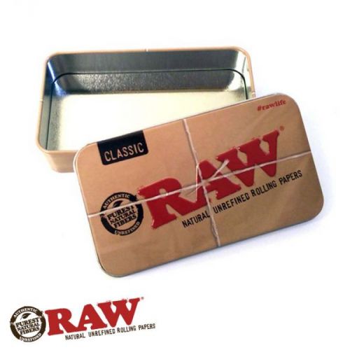 Metal Raw Tobacco Tin Classic