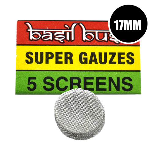 17mm Basil Bush Gauze / Pipe Screens