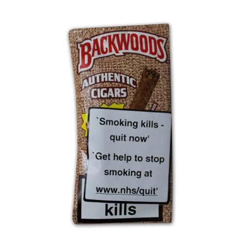 BACKWOODS 100% Tobacco- 5 pack Cigars (Authentic)