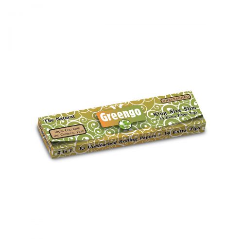 Greengo King Size Slim 2 in 1 Rolling Papers 
