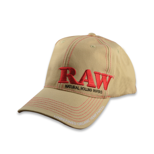 RAW Cap One Size Fits All Beige (with Poker)