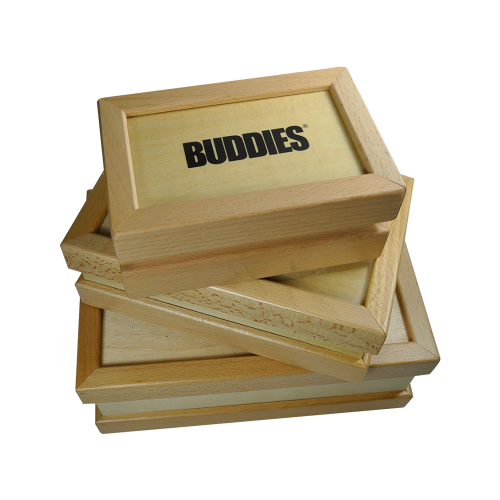 Buddies 3 Part Pollen Sifter Box (multiple Sizes)