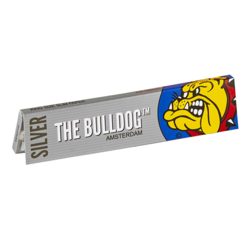 The Bulldog Silver King Size Slim Papers