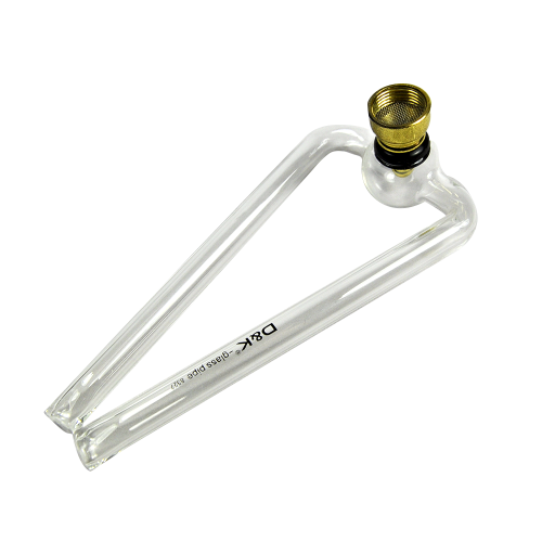 D & K Double glass pipe
