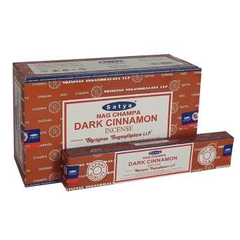 Satya Dark Cinnamon Incense