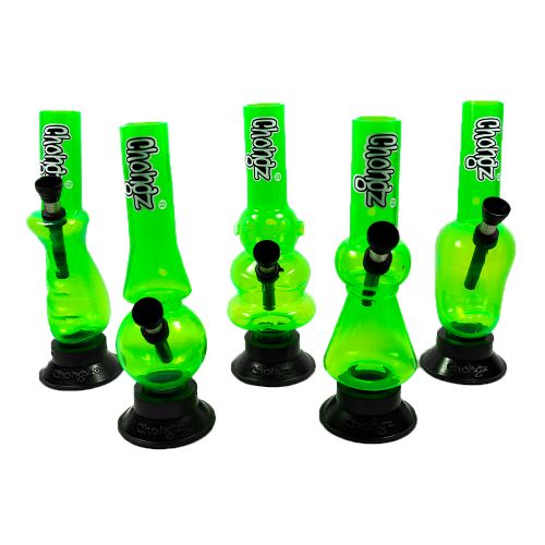 Chongz Mini Acrylic Waterpipe Green