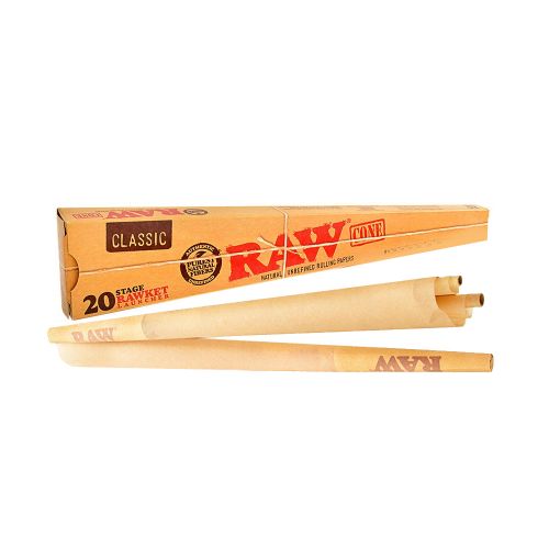 RAW Launcher 20 Stage Pre-roll Cone Pack