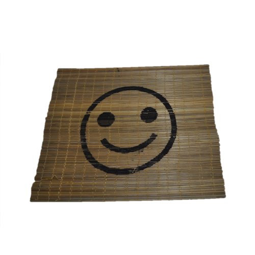 Bamboo Rolling Mat (Smiley Face)