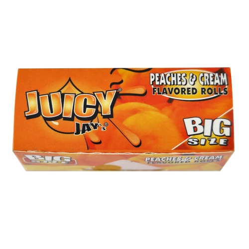 Juicy Jay Peaches & Cream Flavoured Rolls