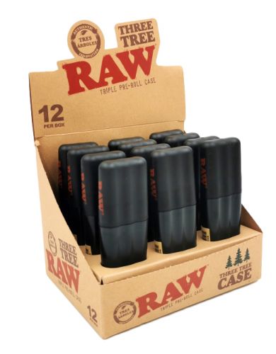 RAW Three Tree Pre Roll Cone Case