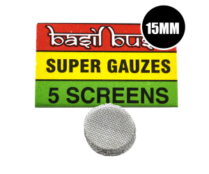 15mm Basil Bush Gauze / Pipe Screens