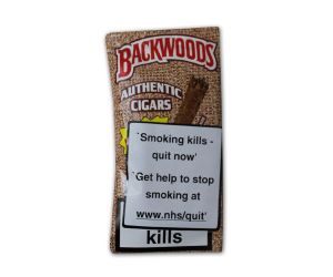BACKWOODS 100% Tobacco- 5 pack Cigars (Authentic)