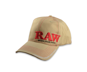 RAW Cap One Size Fits All Beige (with Poker)