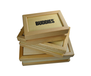 Buddies 3 Part Pollen Sifter Box (multiple Sizes)