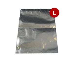 Opaque Silver Sealable Bag L 12" x 16" 